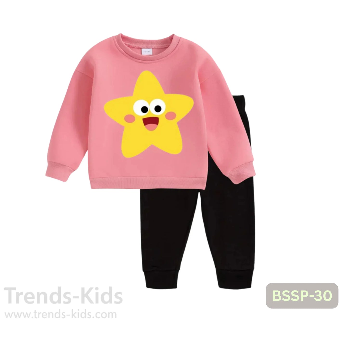 Star sun Sweatshirt Children's Two-Piece Sets Spb