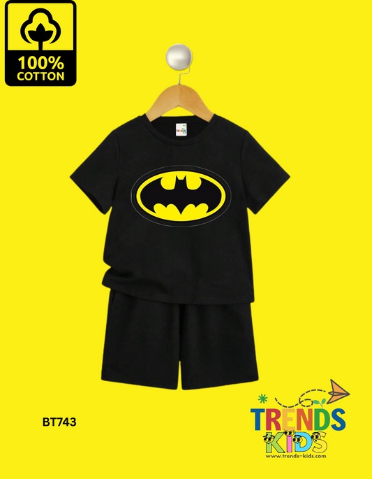 Batman T-Shirt & Pants 2-Piece Set for Kids