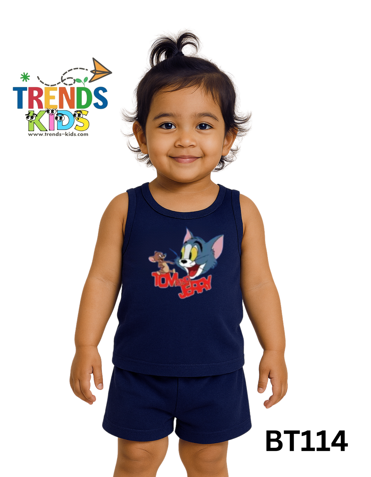 Tom & Jerry Tank Top & Shorts Set