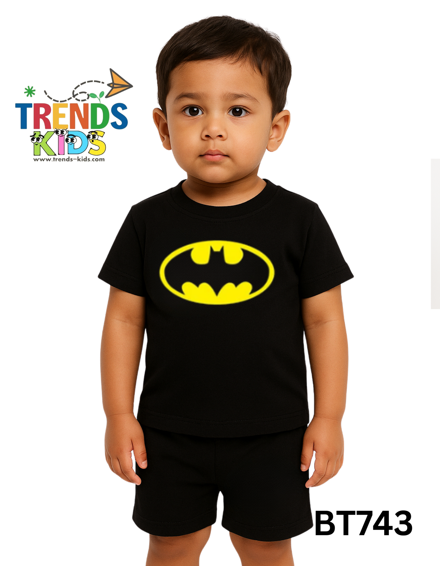 Batman T-Shirt & Pants 2-Piece Set for Kids