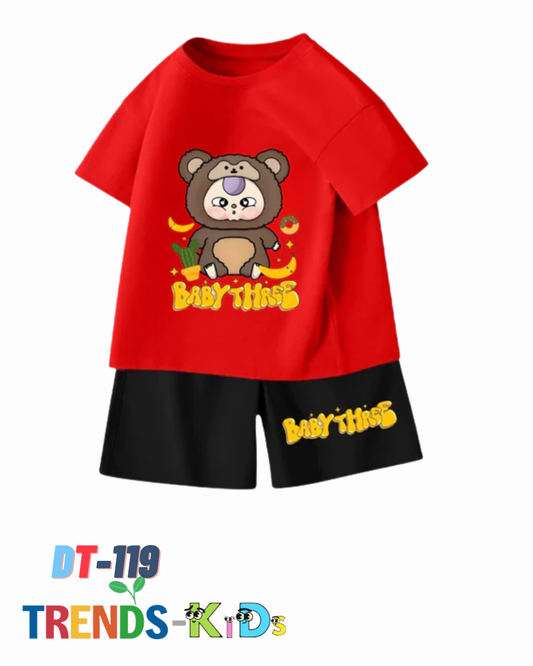 Easy Wear Kids Cotton T-Shirt & Shorts