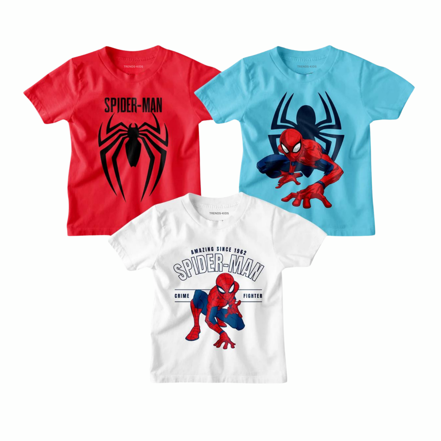 Premium Combo Pack Deals T-Shirt Superhero Collection | Baby & Kids Wear