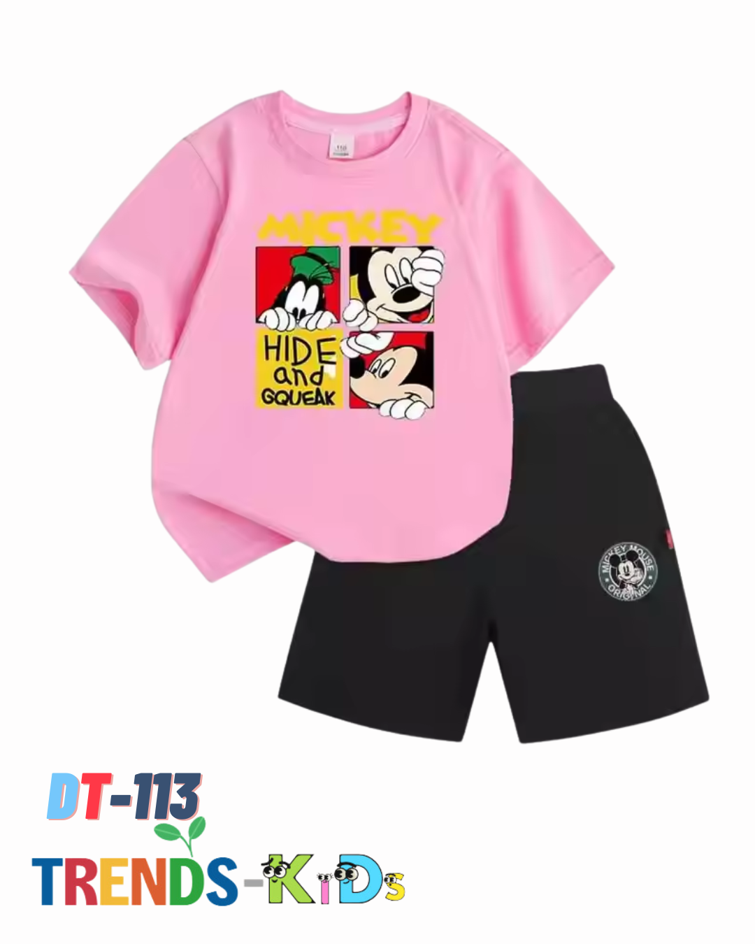 Mickey Mouse Kids' T-Shirt & Shorts Set