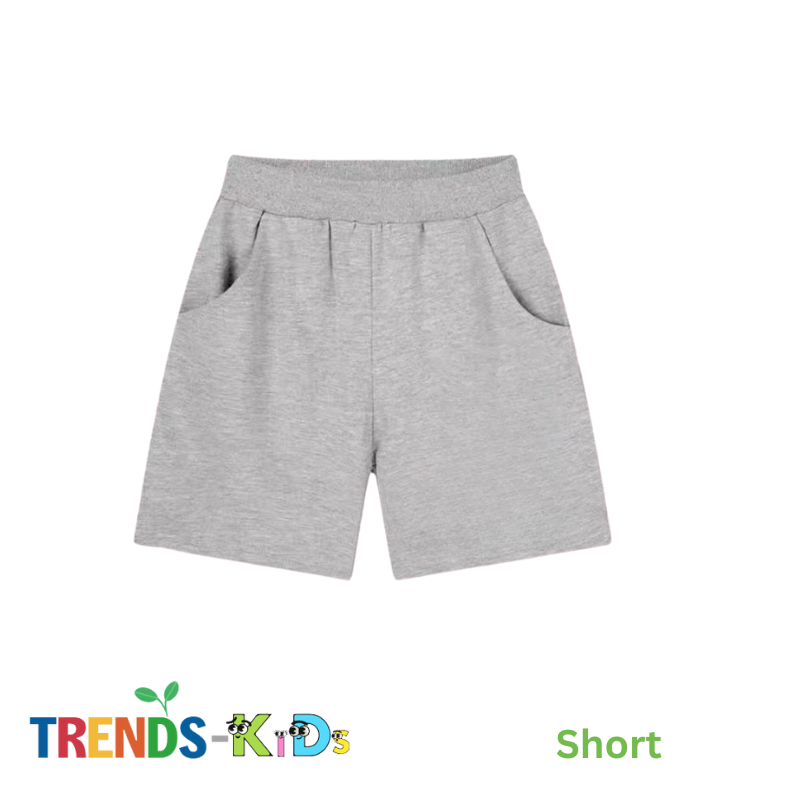 Modern Baby Grey Pocket Shorts