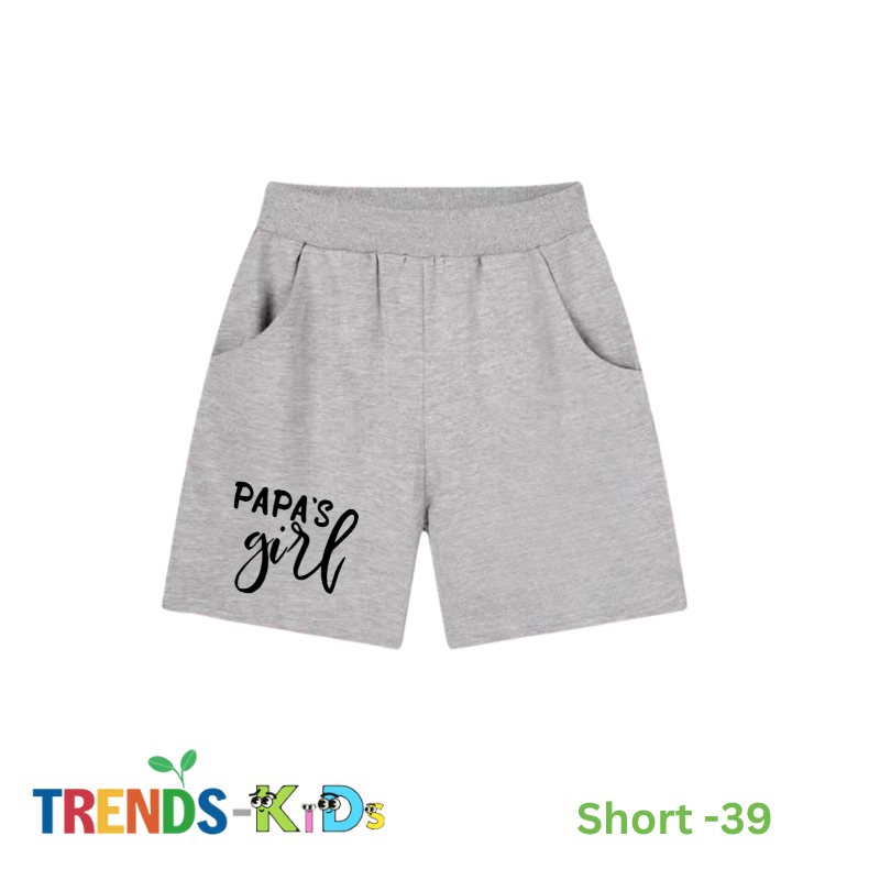 Baby Short Grey Pants with Pocket