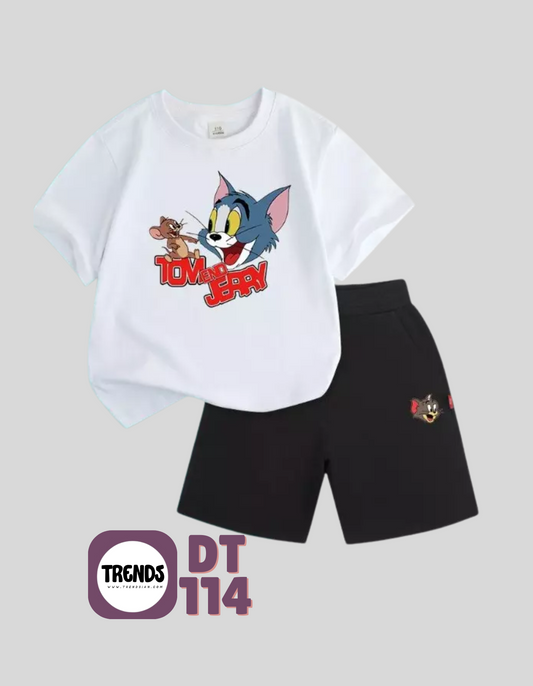 Tom & Jerry T-Shirt & Shorts for Kids