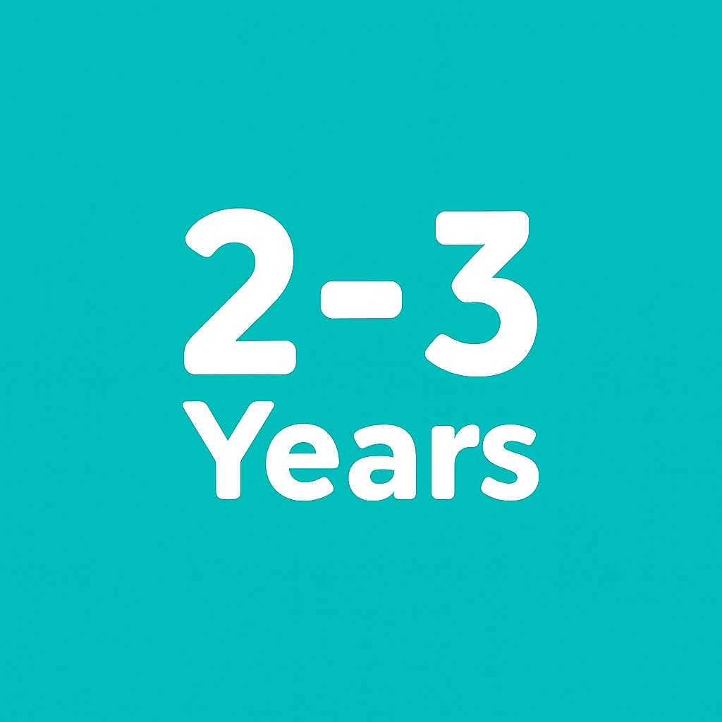 2–3 Years
