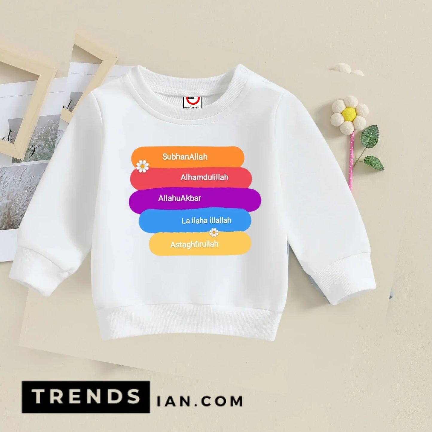 Islamic illustration Sweatshirt Kids Boys & Girls Dt29