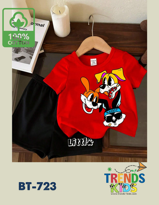 Little Baby & Kids T-Shirt & Pants Set
