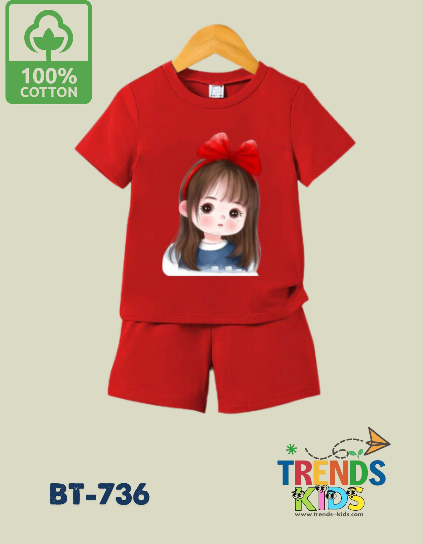 Cute Girl  Baby & Kids  T-Shirt & Pants Set