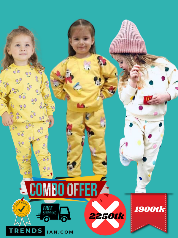 Combo Offer  Sweatshirt 3set