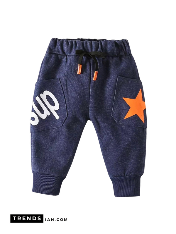 Navy Sup Joggers Pants Kids Boys & Girls Sup