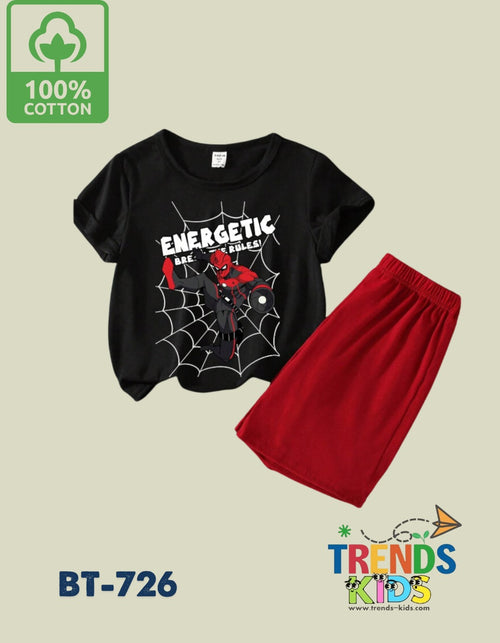 "Energetic Spider" T-Shirt & Pants Set