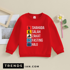 5 Important Things In Islam  Sweatshirt Kids Boys & Girls