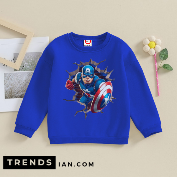 iron man Sweatshirt Kids Boys & Girls