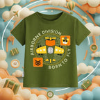 Airborne Division Kids T-Shirt – Premium Cotton | Born To Fly | DTOP