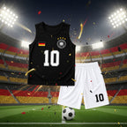 Germany #10 Kids Sports Set | Tank Top & Shorts 100% Cotton