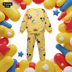 Cartoon All-Over Print Sweater & Trousers Set | Trends-Kids