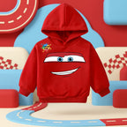 Red Cartoon Face Kids Hoodie – Trends Kids