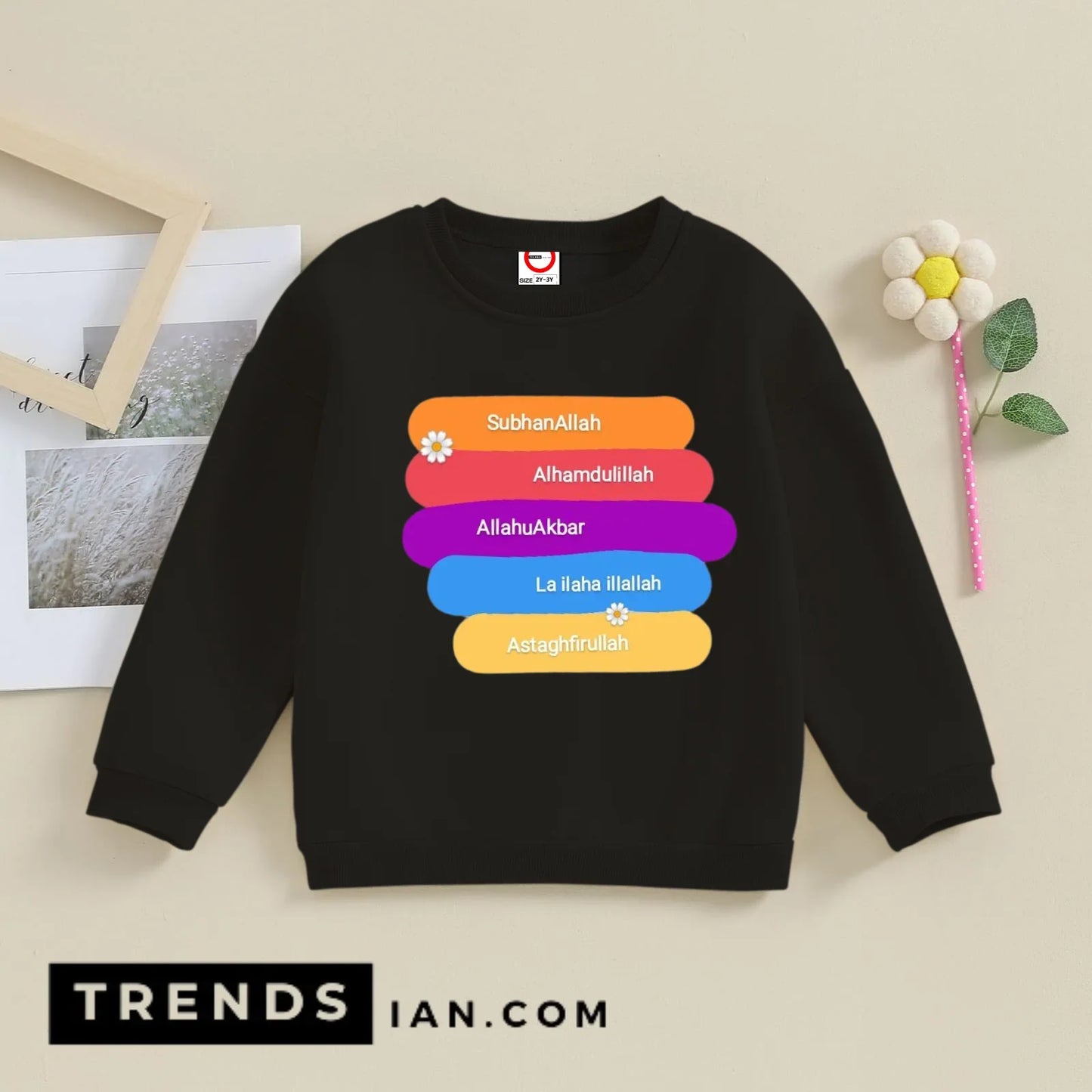 Islamic illustration Sweatshirt Kids Boys & Girls Dt29