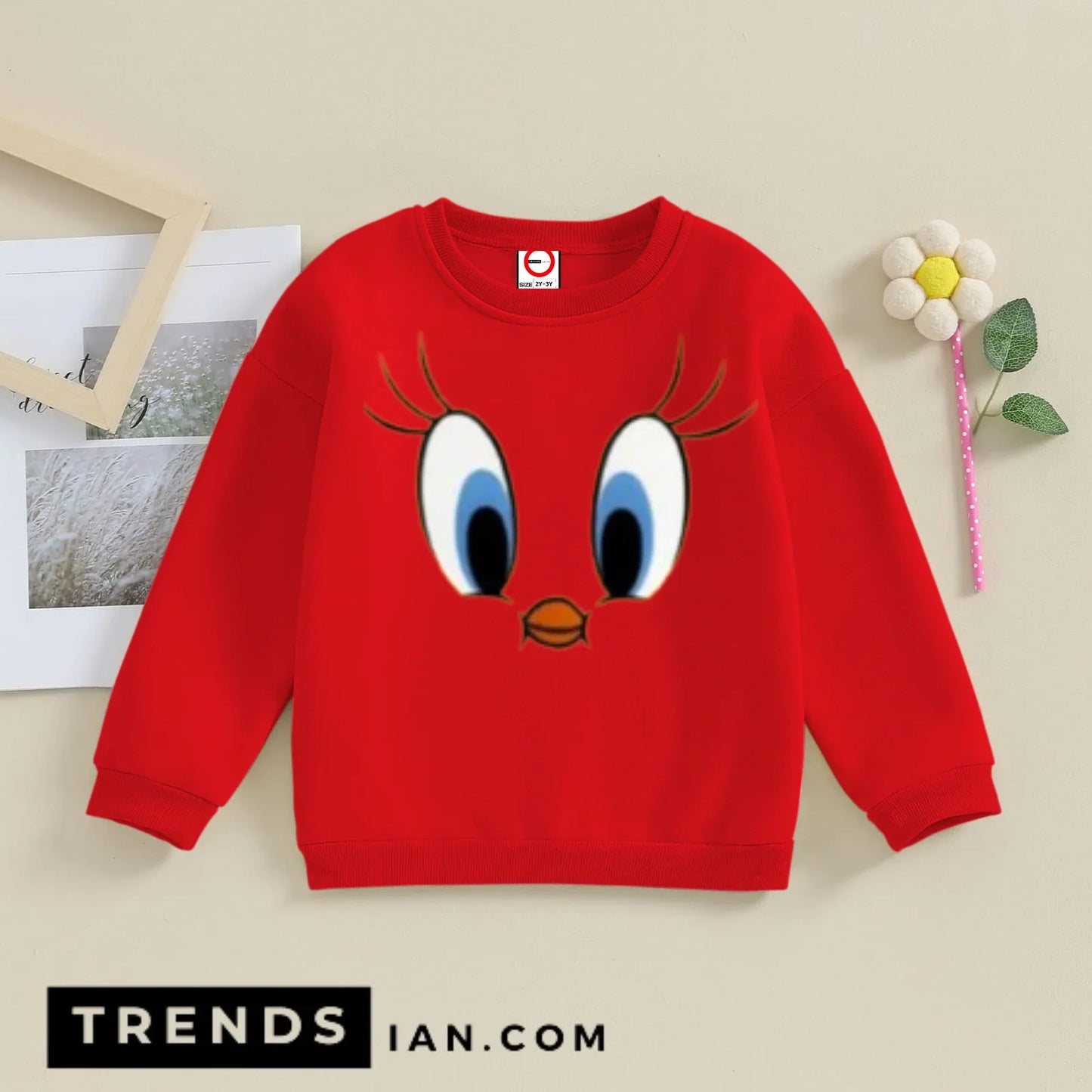 eye Sweatshirt Kids Boys & Girls Dt55