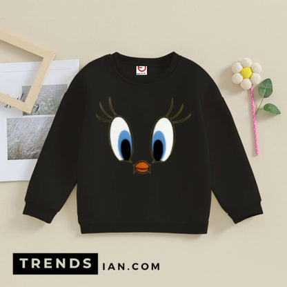 eye Sweatshirt Kids Boys & Girls Dt55