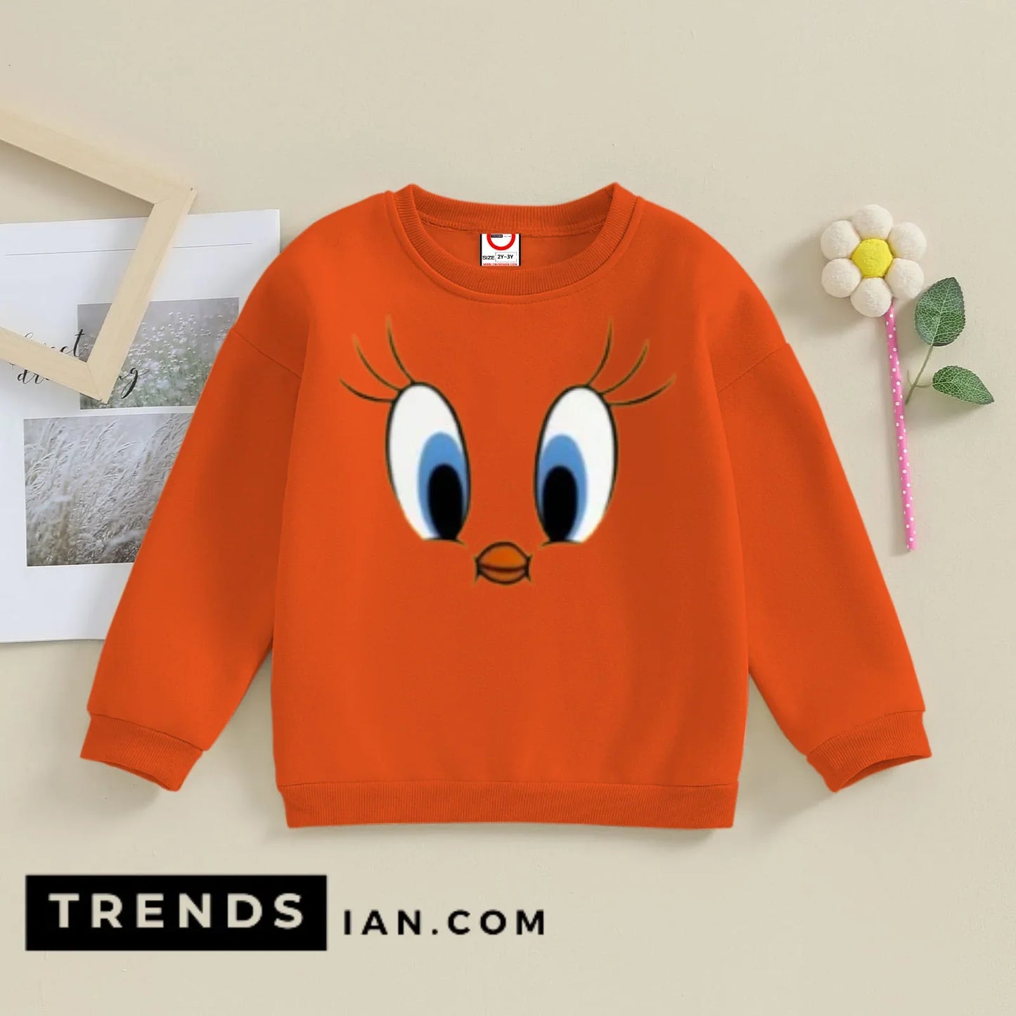eye Sweatshirt Kids Boys & Girls Dt55