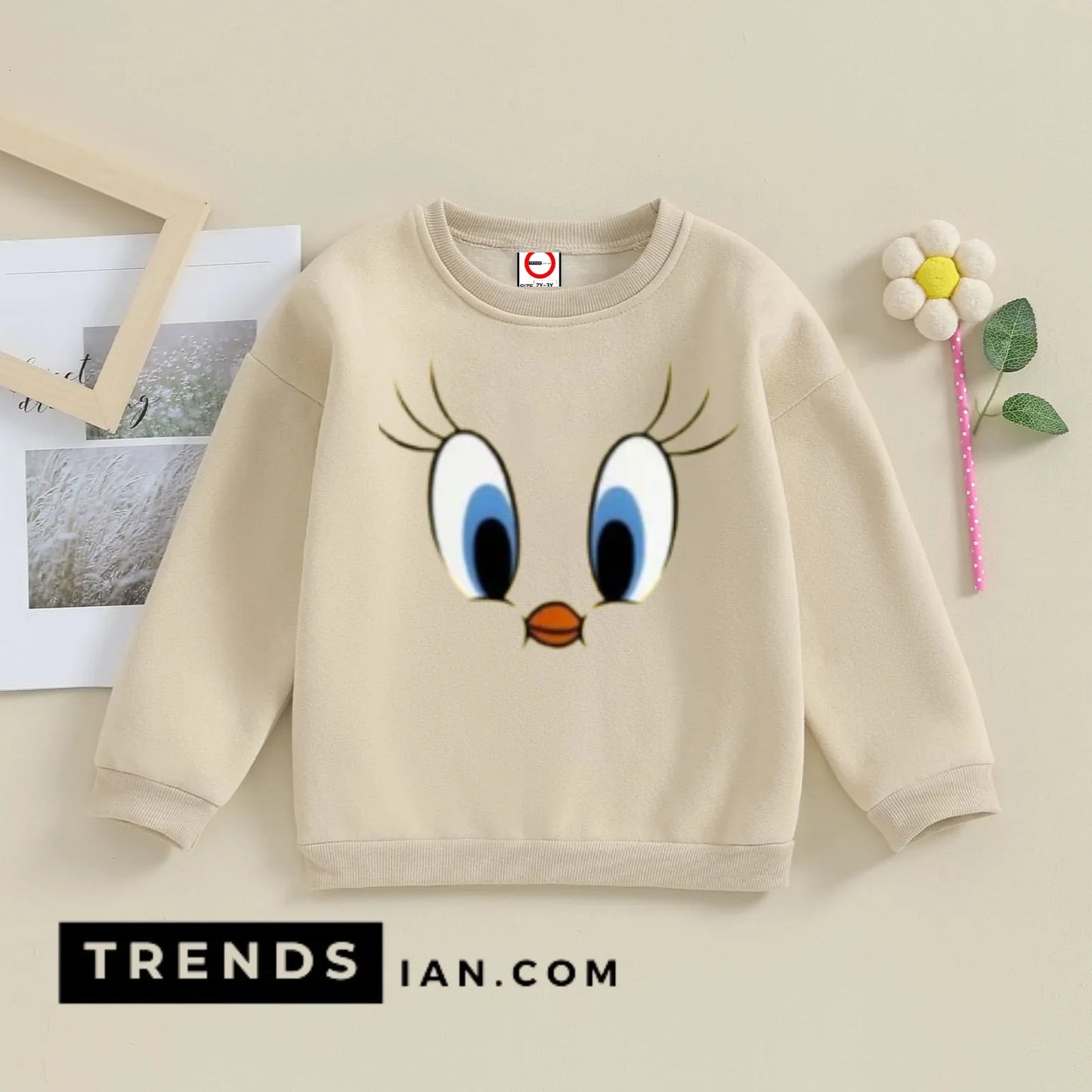 eye Sweatshirt Kids Boys & Girls Dt55