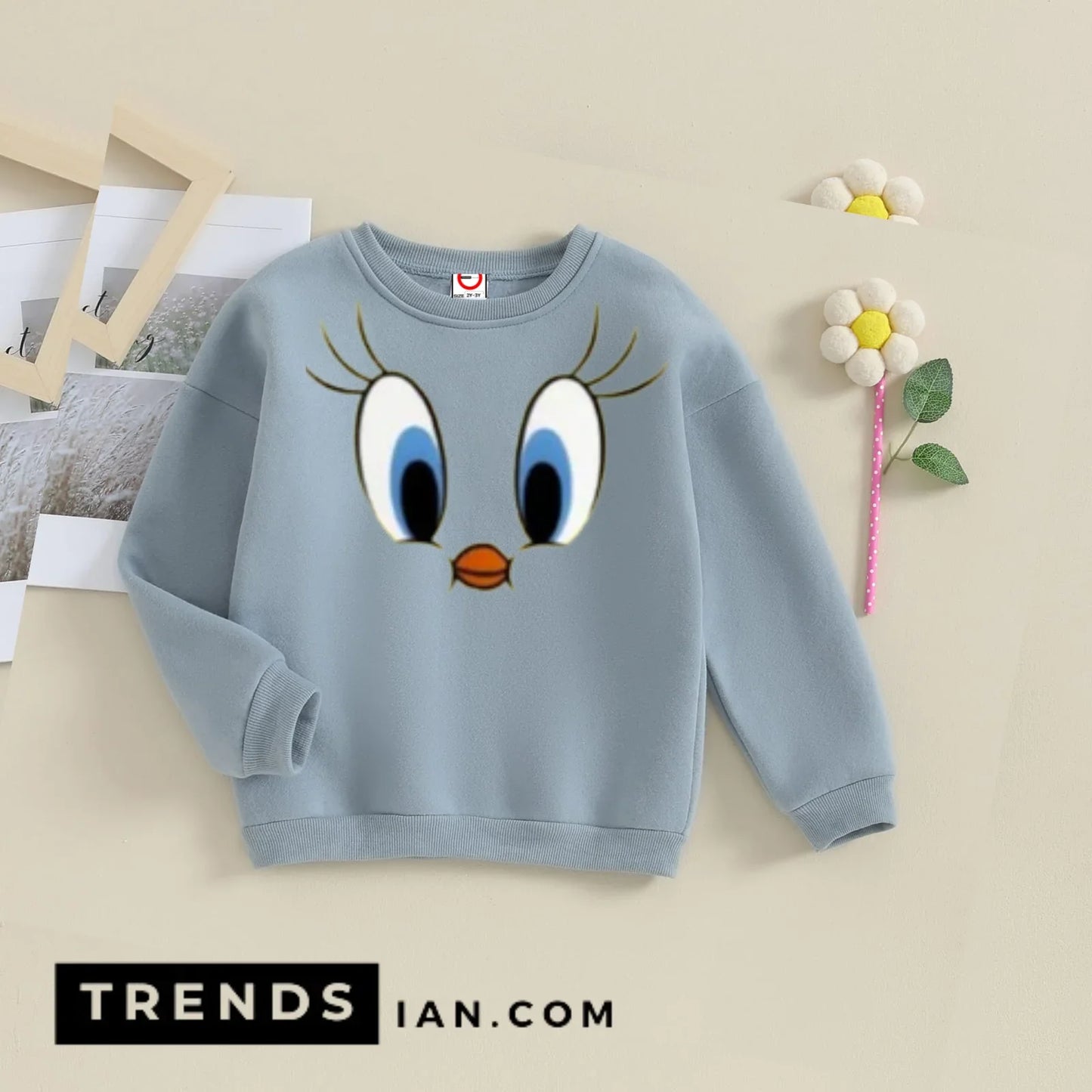 eye Sweatshirt Kids Boys & Girls Dt55