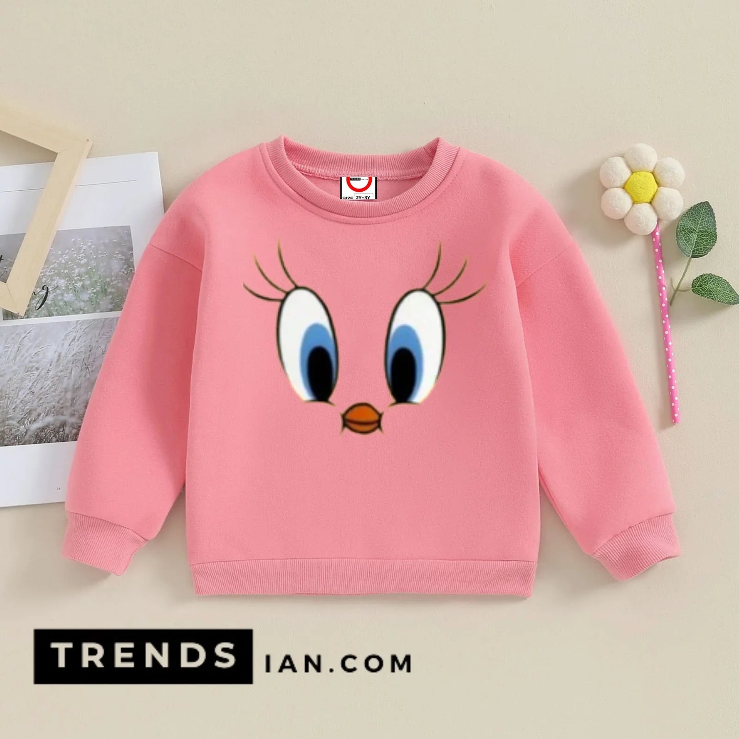 eye Sweatshirt Kids Boys & Girls Dt55