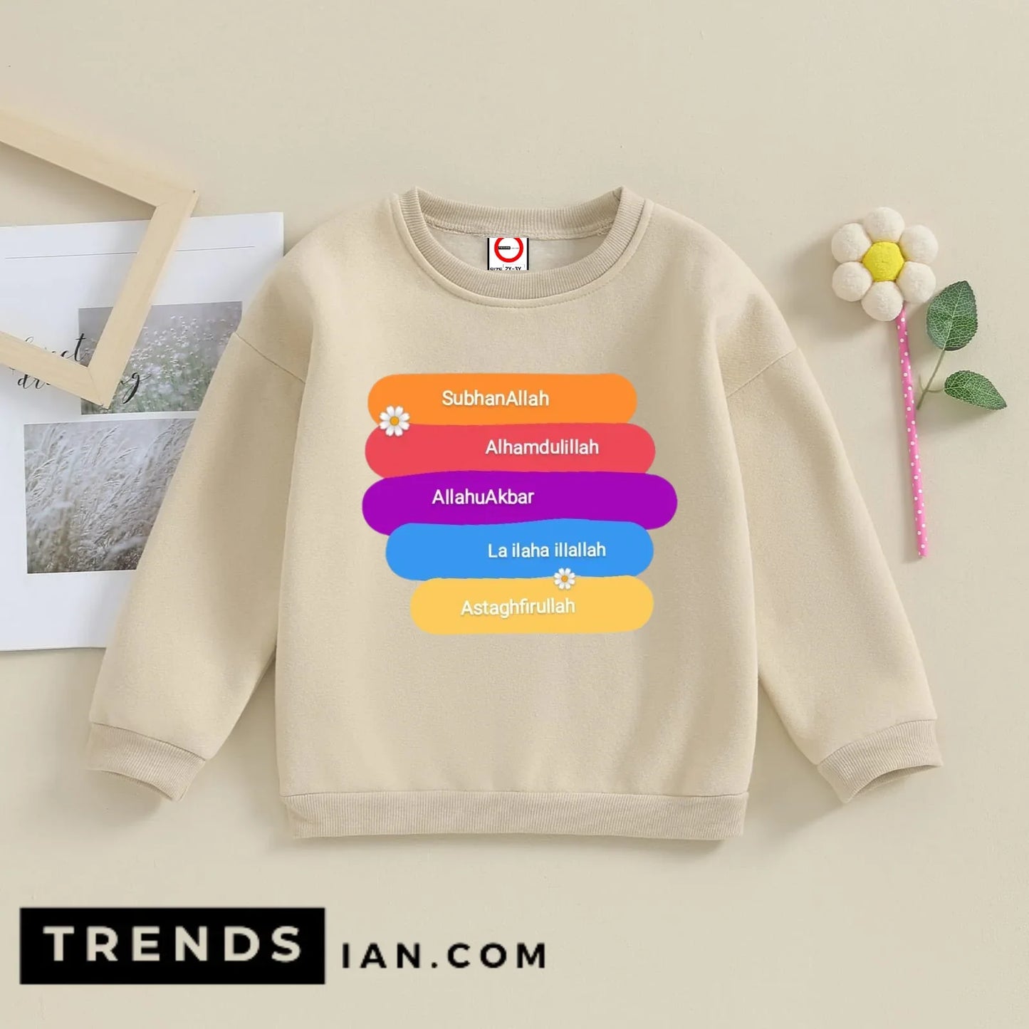 Islamic illustration Sweatshirt Kids Boys & Girls Dt29