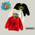 Baby and Kids– Trends-Kids Sweatshirt -Red White Black Combo 3