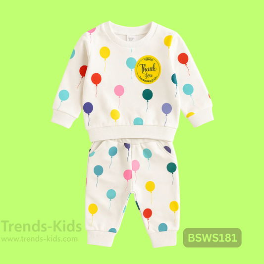 Boys & Girls Sweater And Trousers Two-Piece Sets