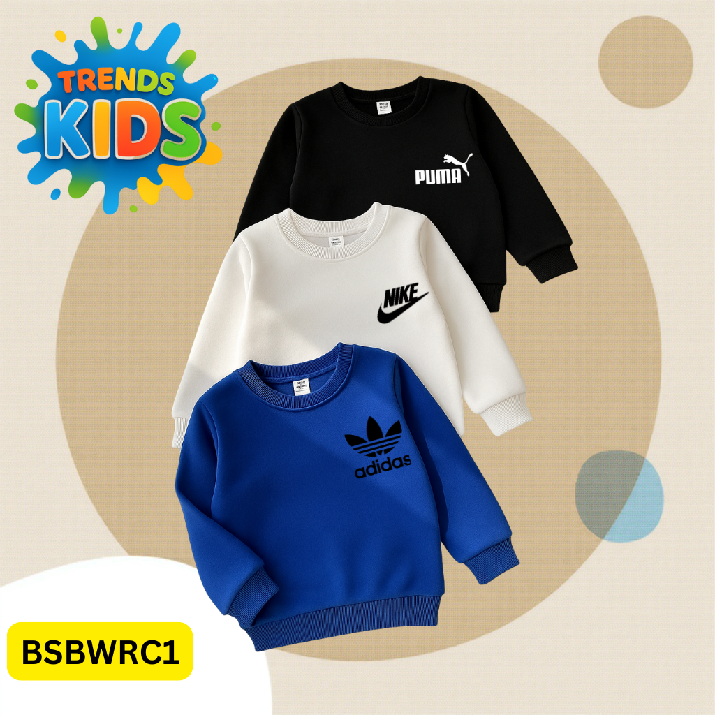 Kids Branded Sweatshirt Combo –3 Sweatshirt