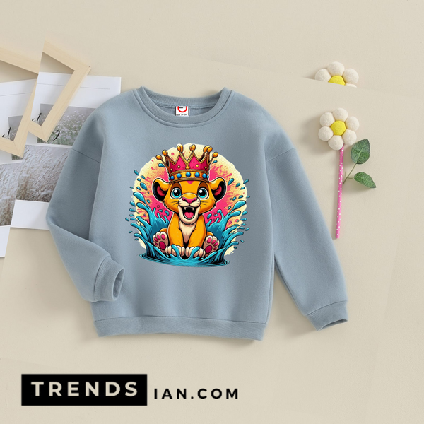 Simba king  Sweatshirt Kids Boys & Girls Dt34