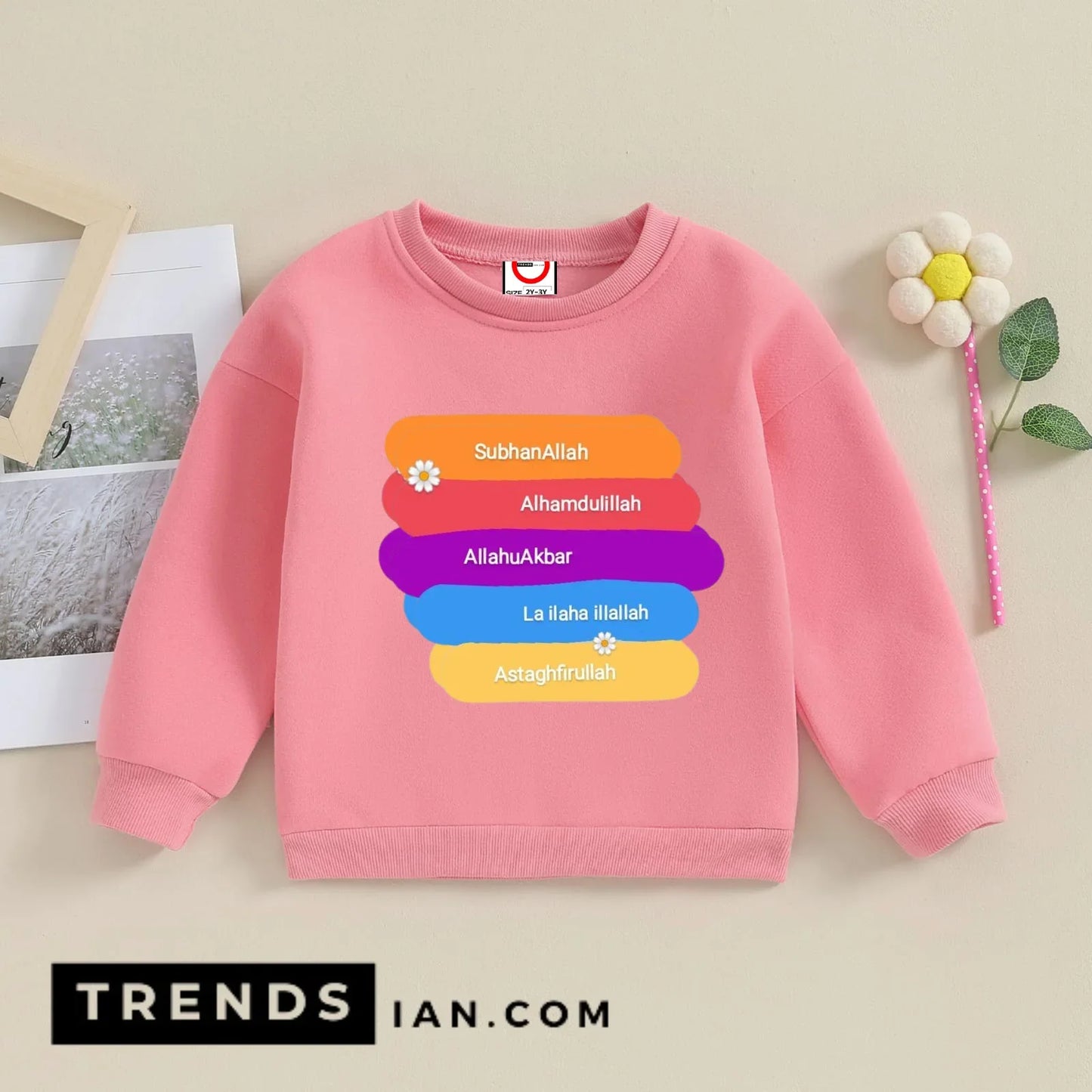 Islamic illustration Sweatshirt Kids Boys & Girls Dt29