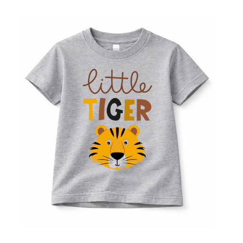 Little Tiger Kids T-Shirt – Premium Soft Cotton | Boys & Girls | DTGT1