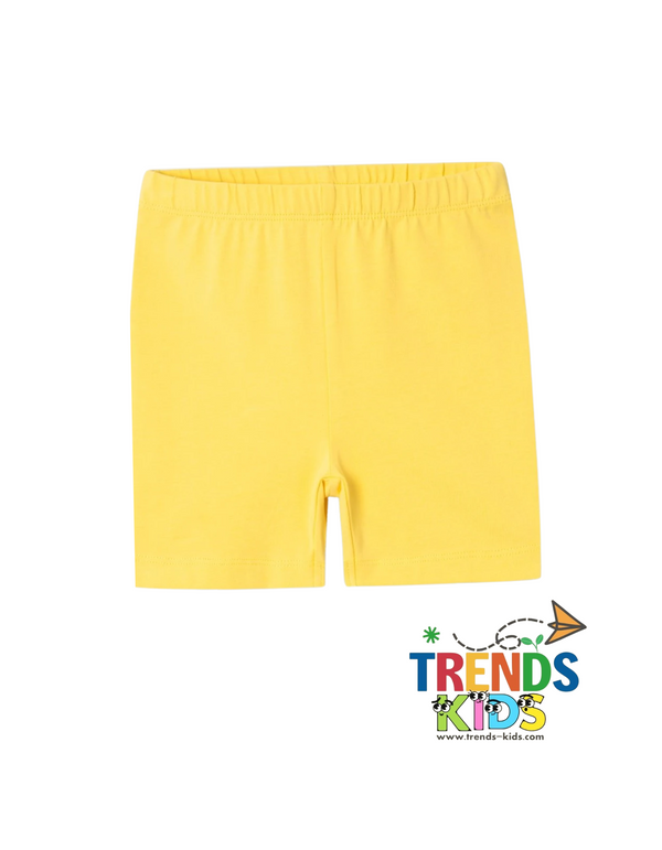 Baby & Kids Yellow Basic Short Pants
