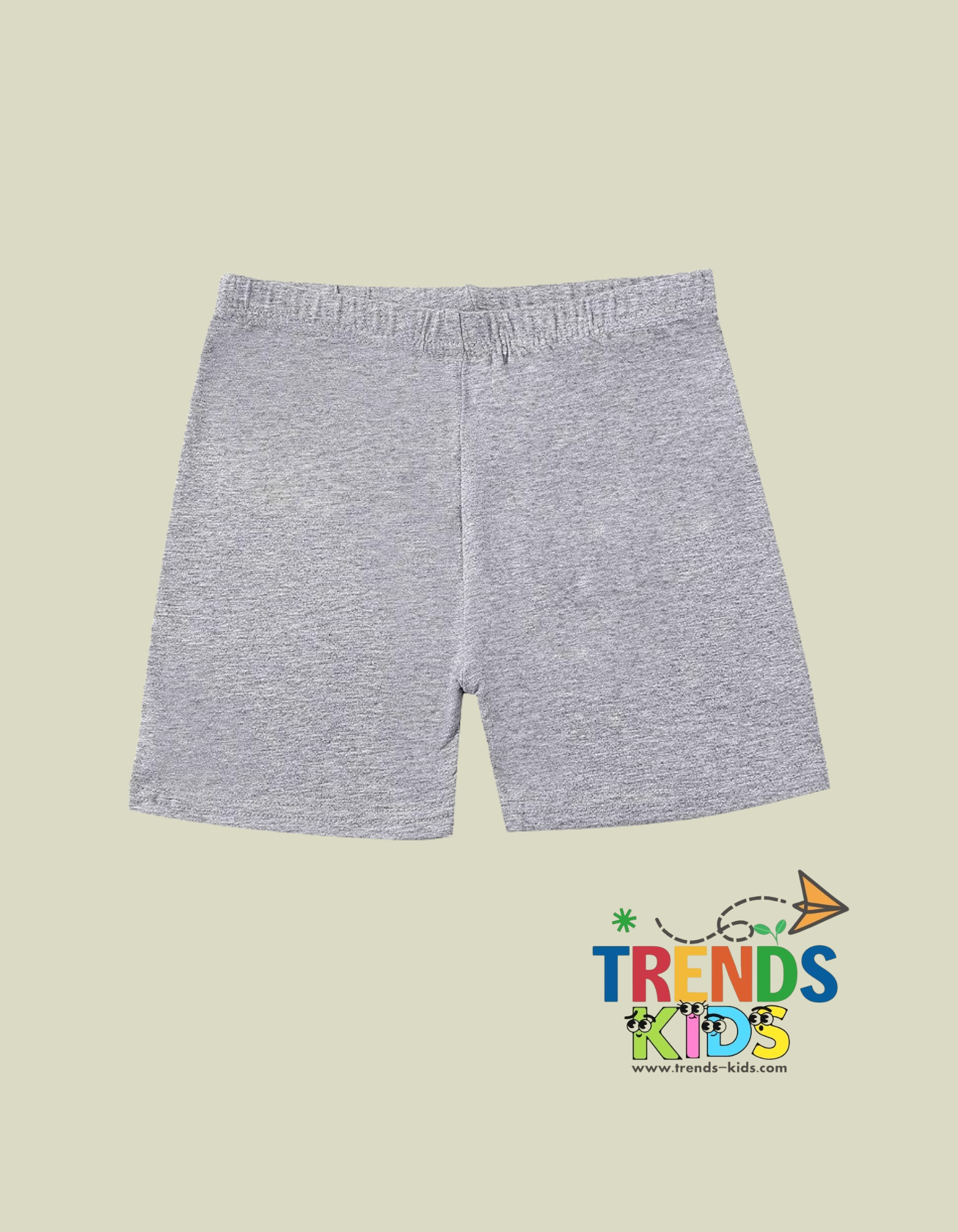 Baby & Kids Grey Basic Short Pants