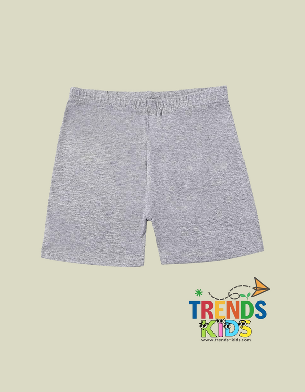 Baby & Kids Grey Basic Short Pants