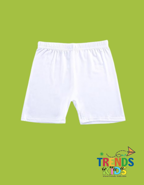 Baby Soft Cotton Short White Pants