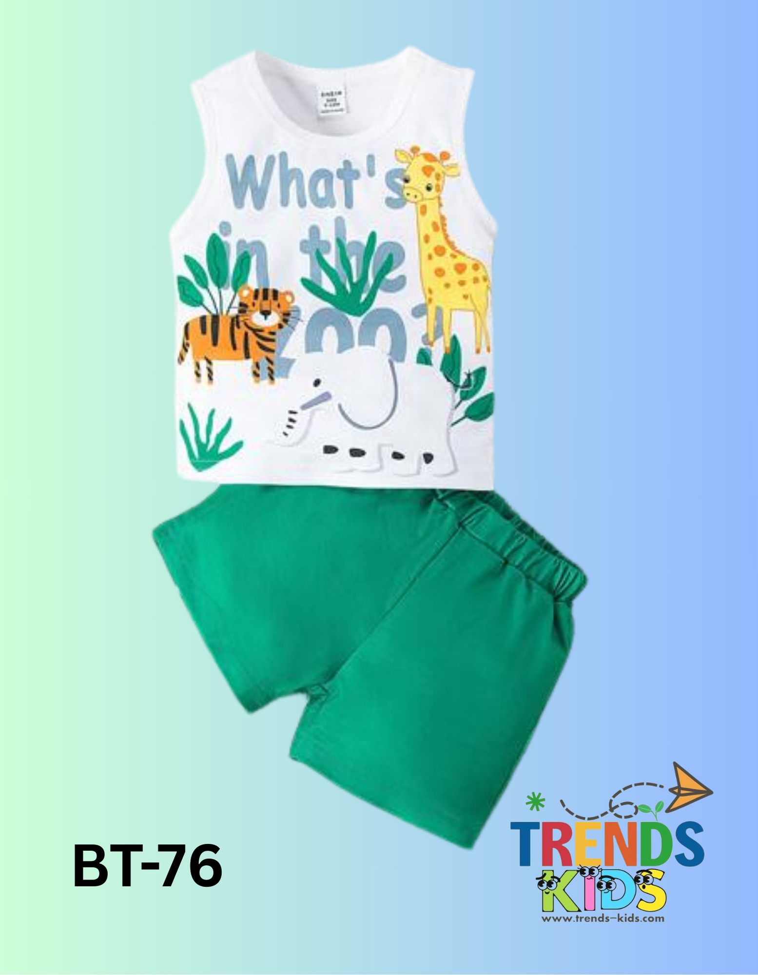 2pcs Sleeveless Tee Set for Babies & Toddlers