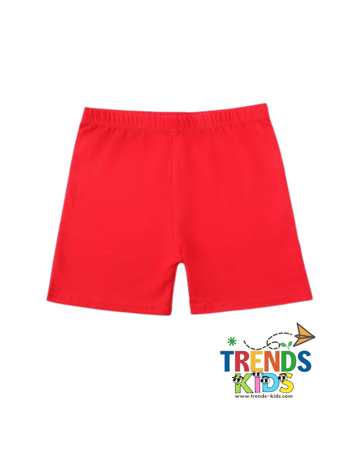 Baby & Kids Red Basic Short Pants