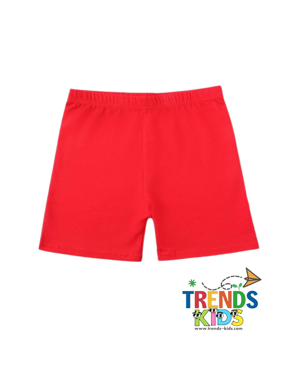 Baby & Kids Red Basic Short Pants