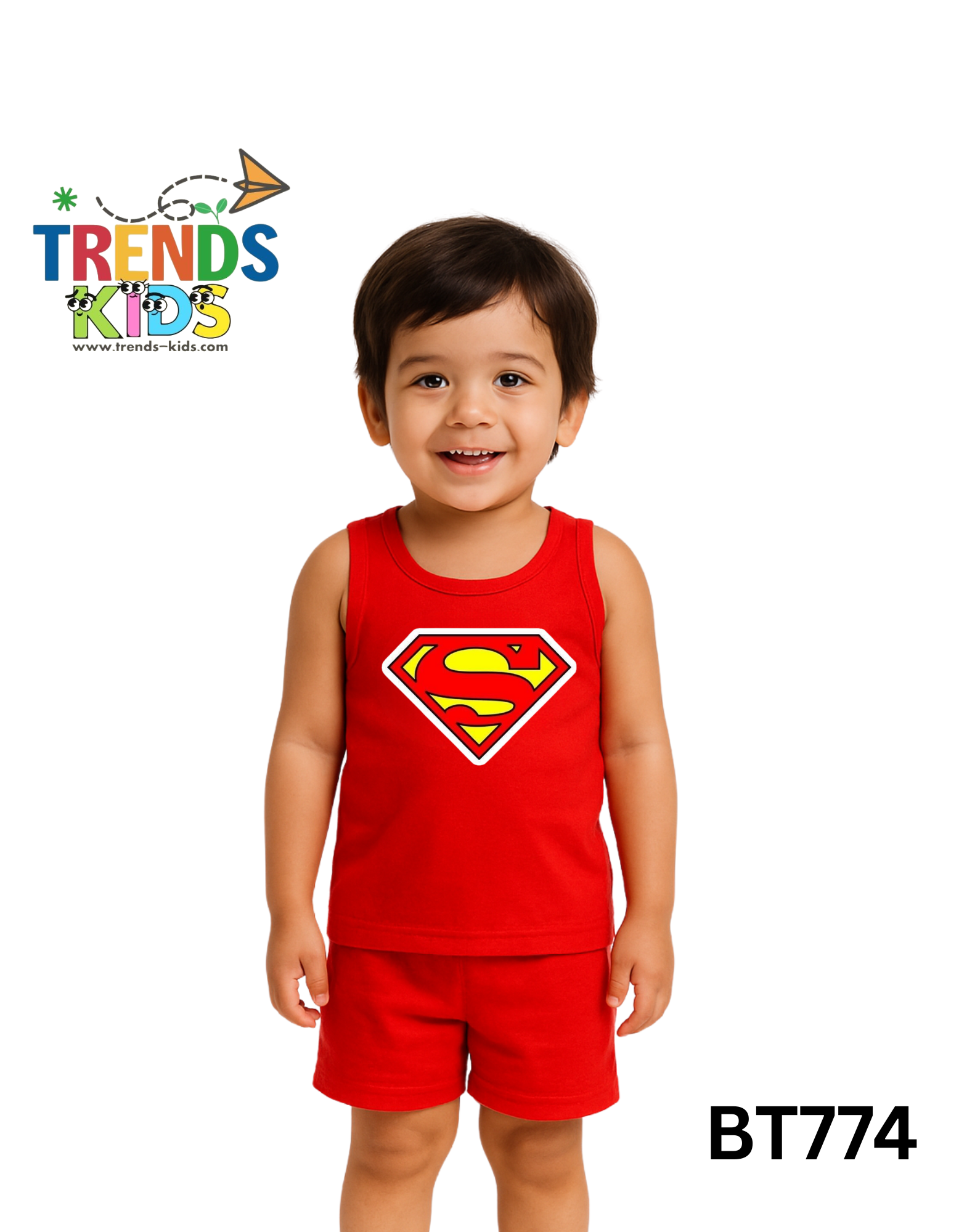 Superman Tank Top & Shorts Set