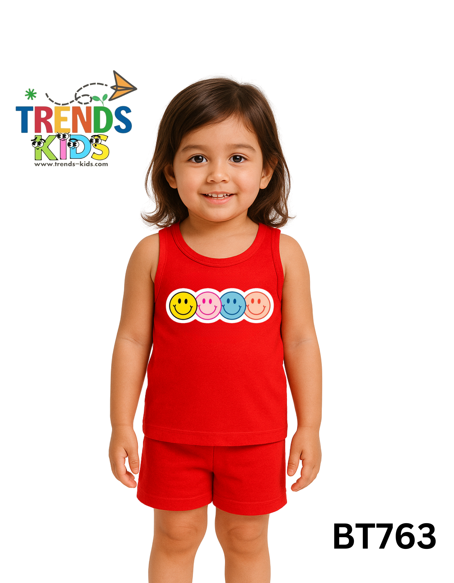 Emoji Designs T-Shirt & Shorts Set