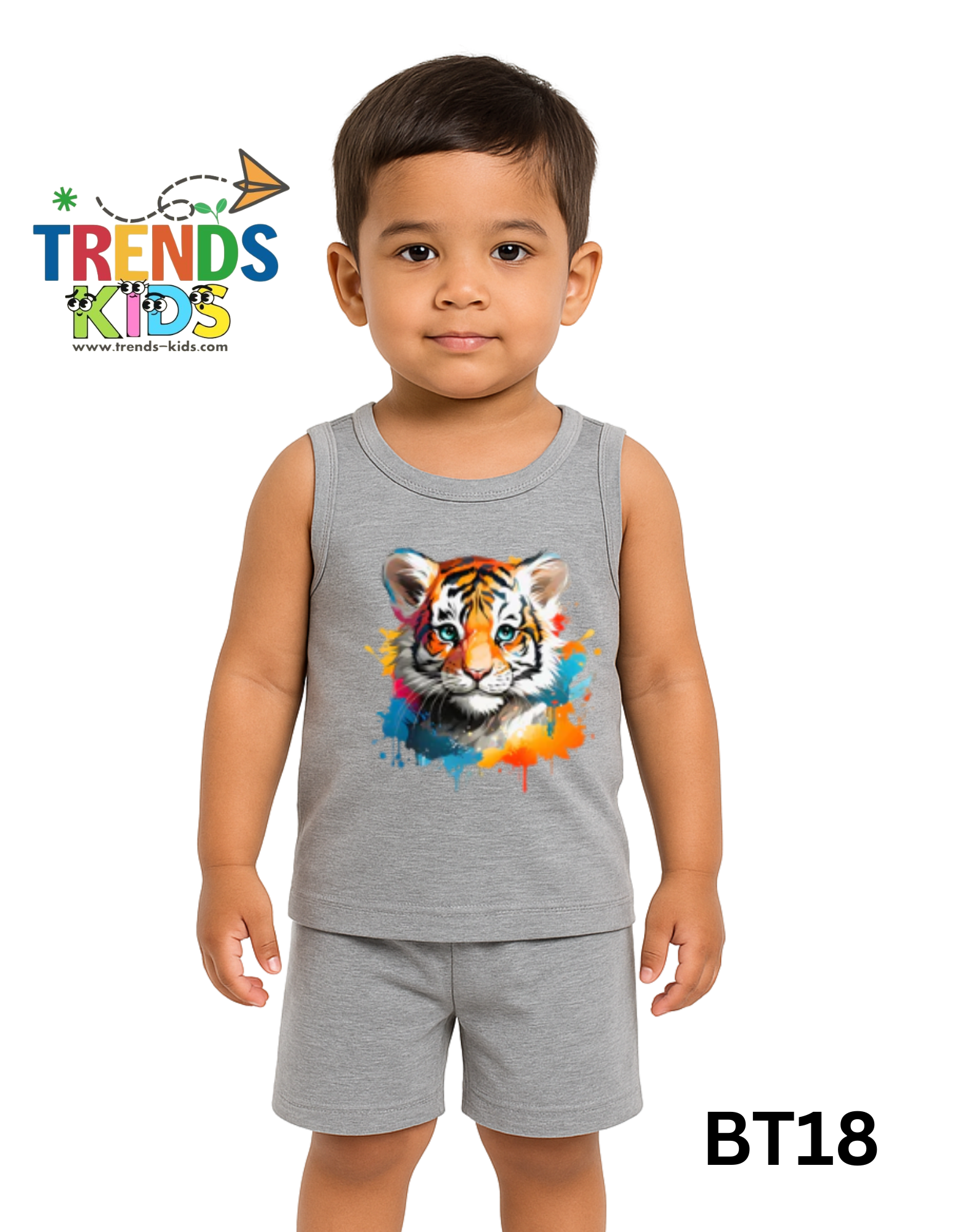 Tiger's  T-Shirt & Shorts Pent Set