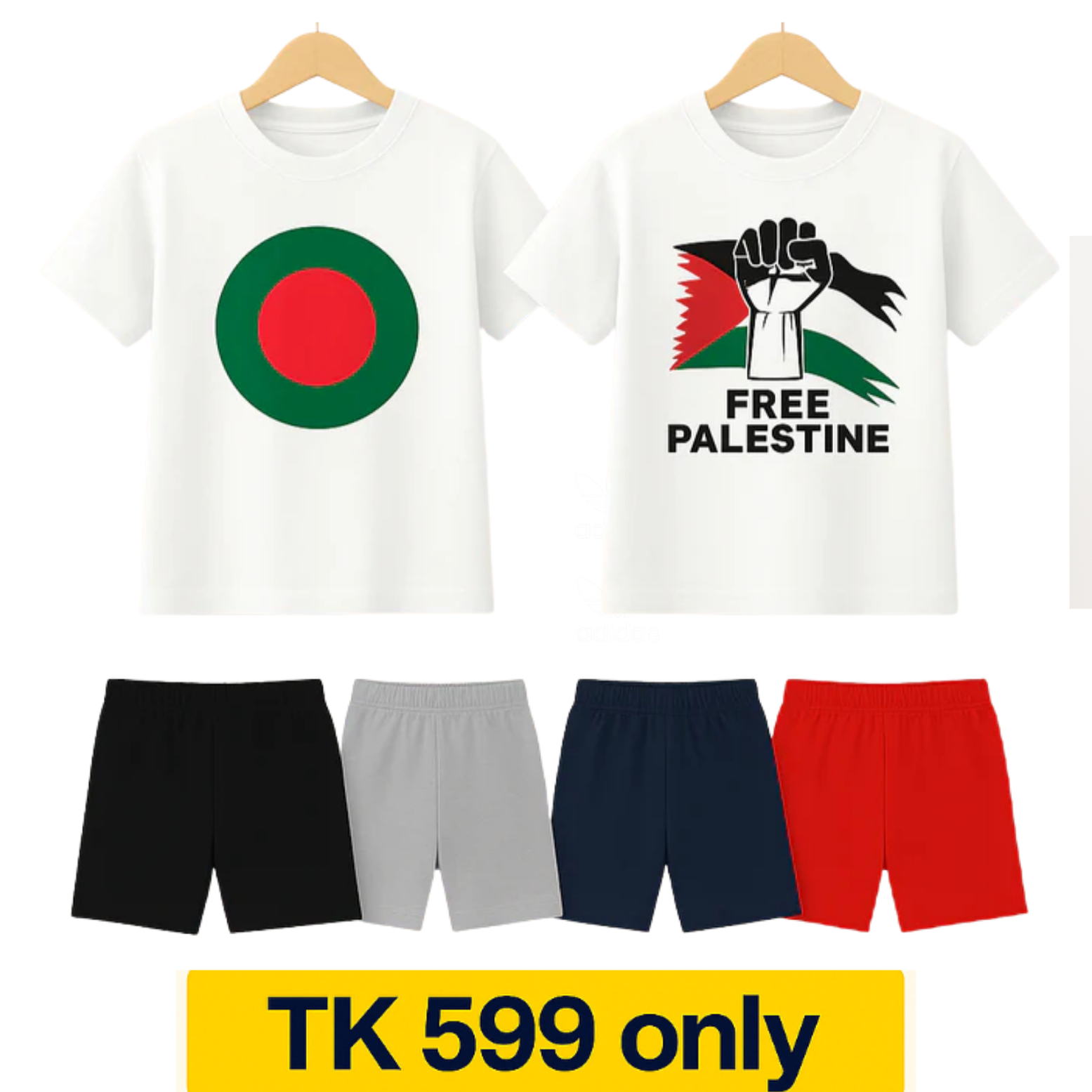 2 T- Shirt + 4 Pants = All-Day Comfort for Kids