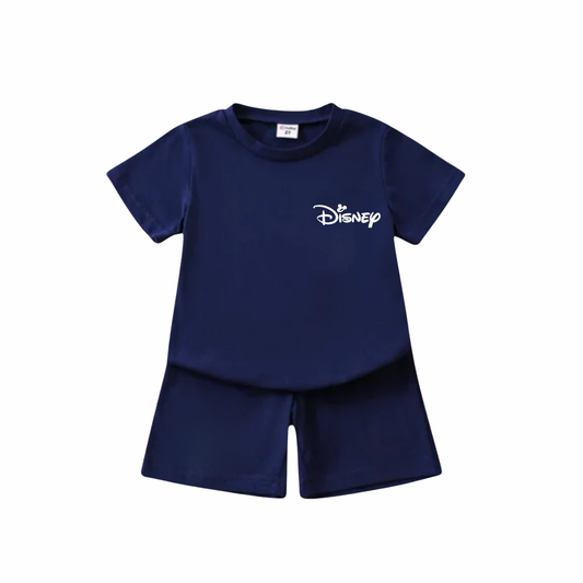 Minimal Logo Style | Summer Co-Ord T-Shirt & Shorts Set