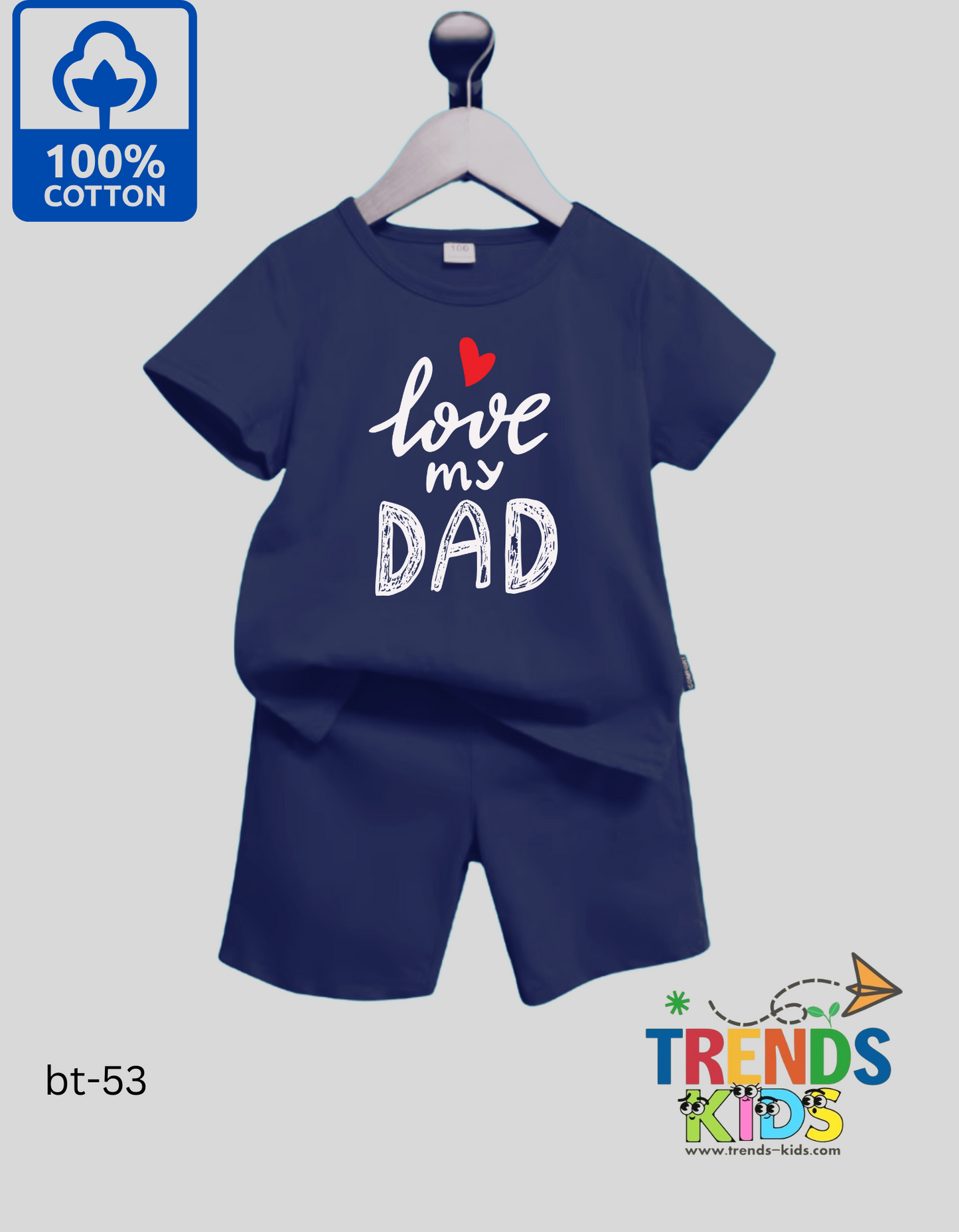 Love my DAD T-Shirt & Pants Set